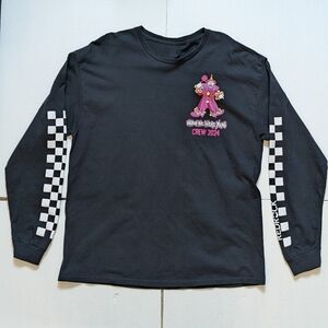 When We Were Young Festival 2024 CREW Long Sleeve Shirt XL. Used. Circus, Vegas